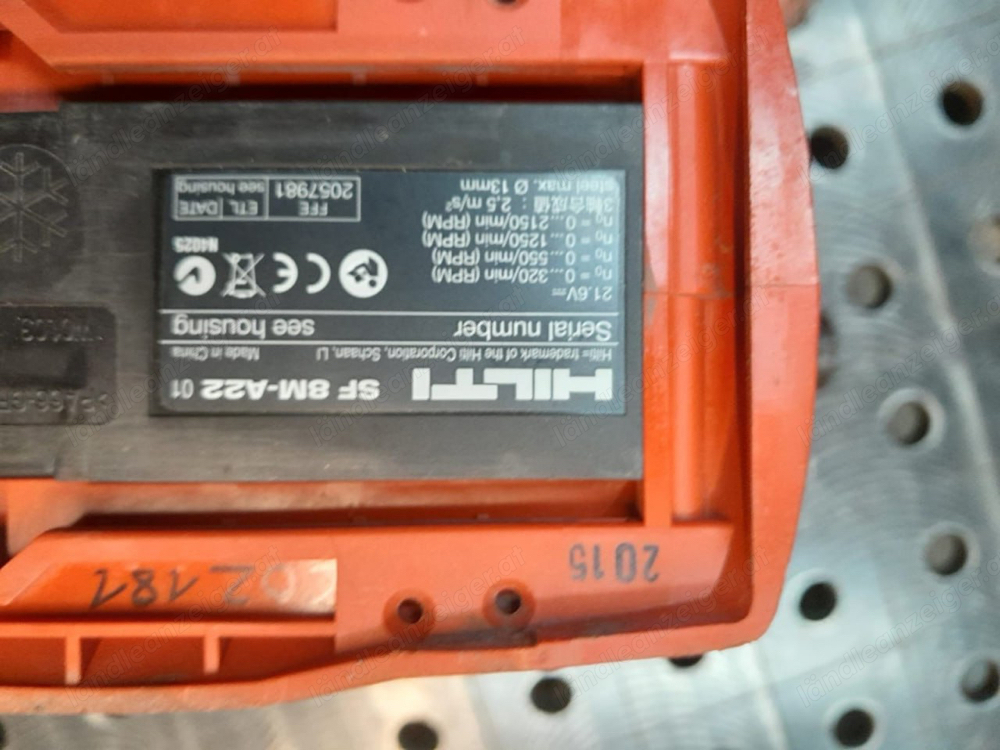 Hilti Bohrhammer Flex  Akkuschrauber Set