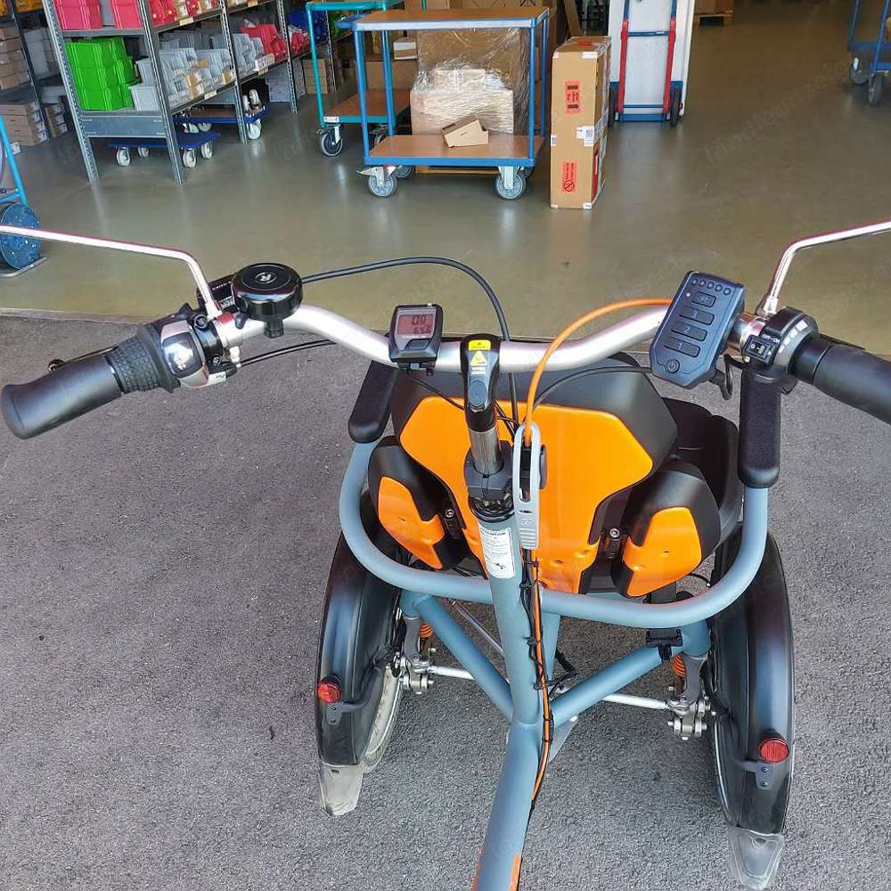 Dreirad Van Raam Silent HT Elektromotor mit Daumengas, inklusive 8-Gänge