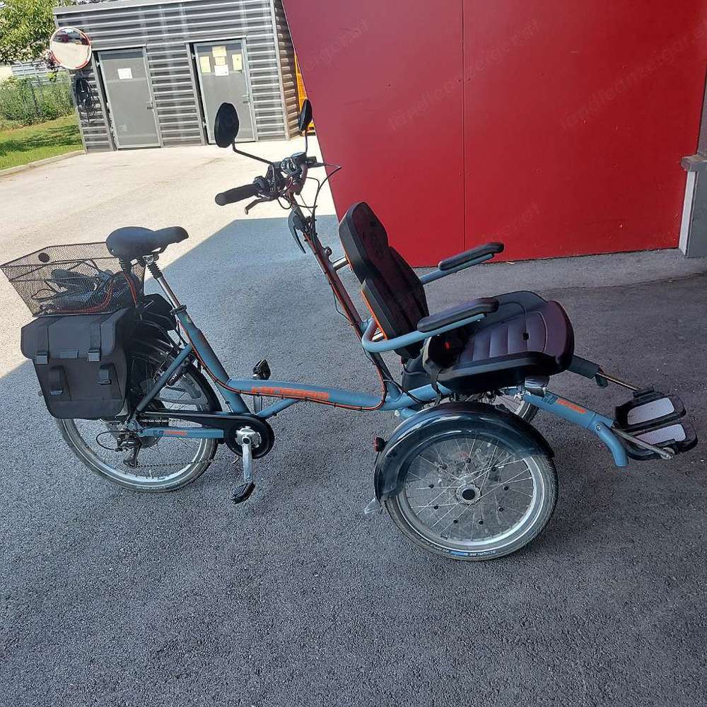 Dreirad Van Raam Silent HT Elektromotor mit Daumengas, inklusive 8-Gänge