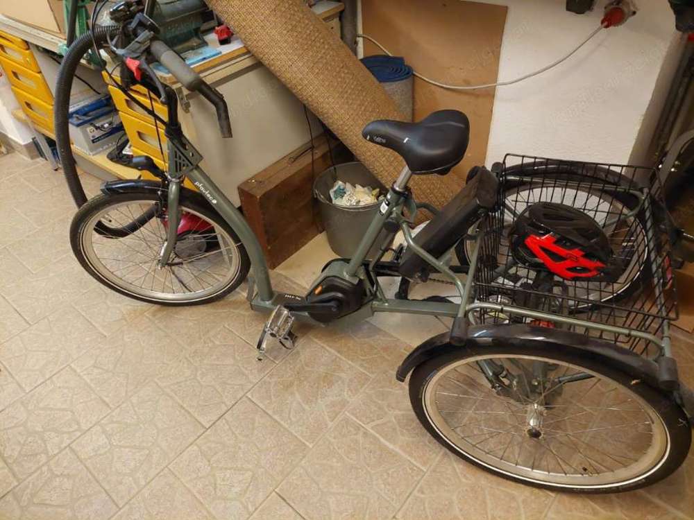 E-Dreirad neuwertig Highland grey