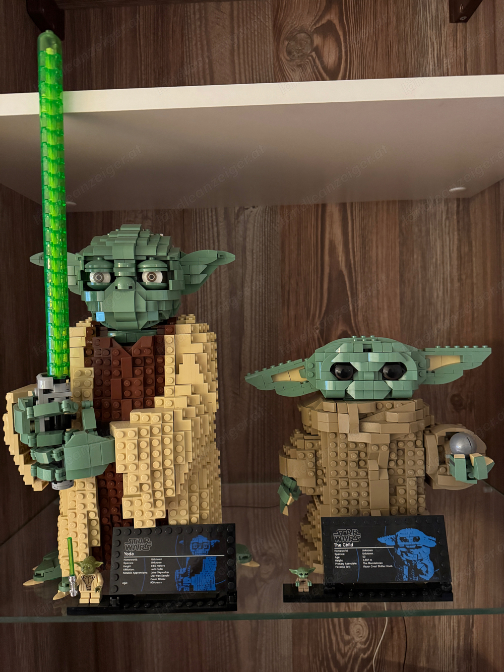 Lego Yoda klein und groß