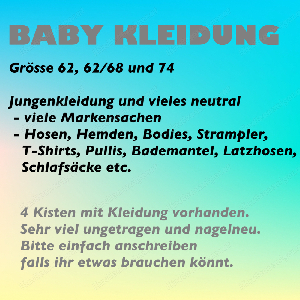 Babykleidung