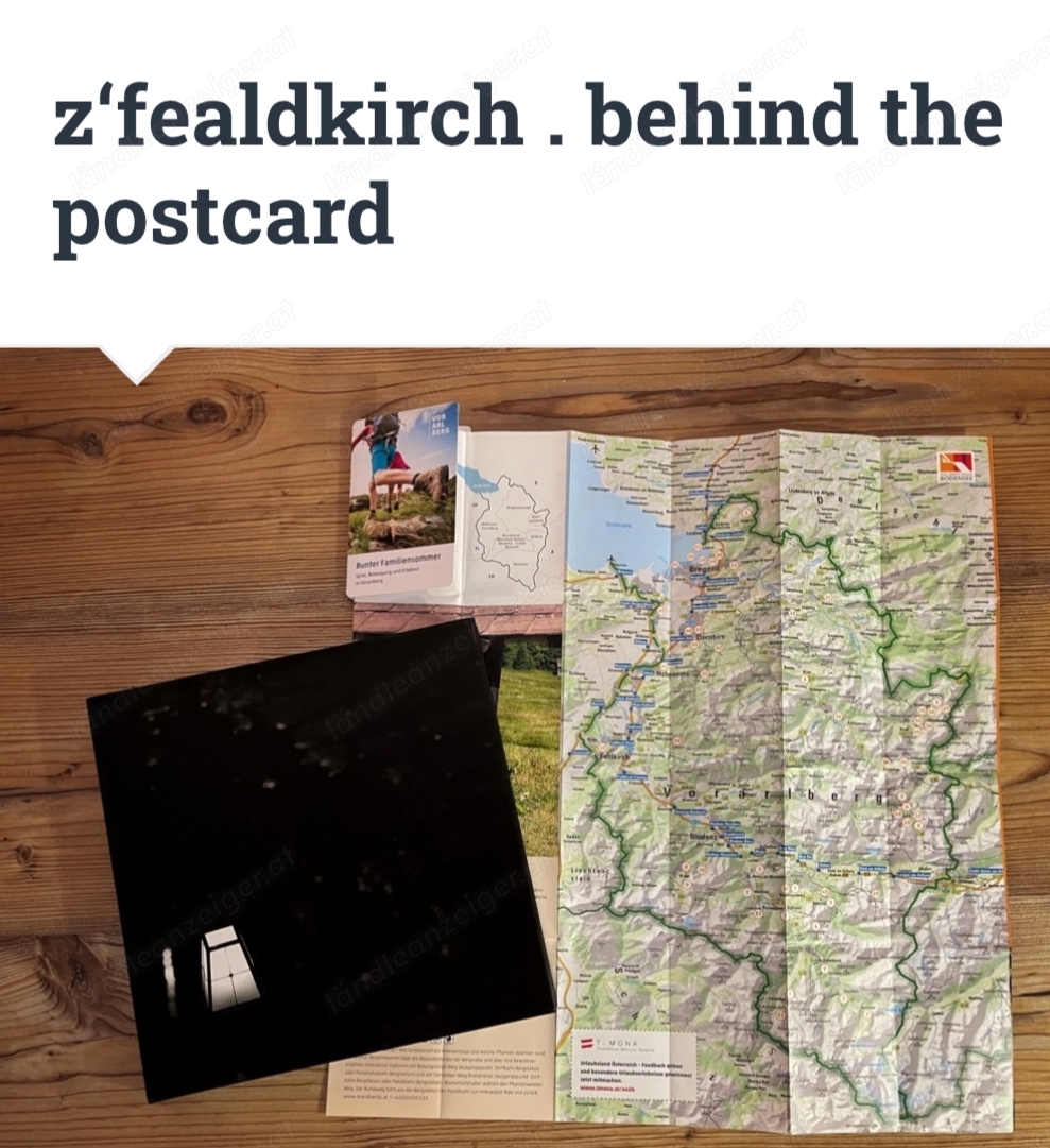 Buch Feldkirch behind the postcard 