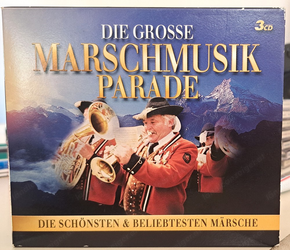 Die große Marschmusik PARADE 3CDs