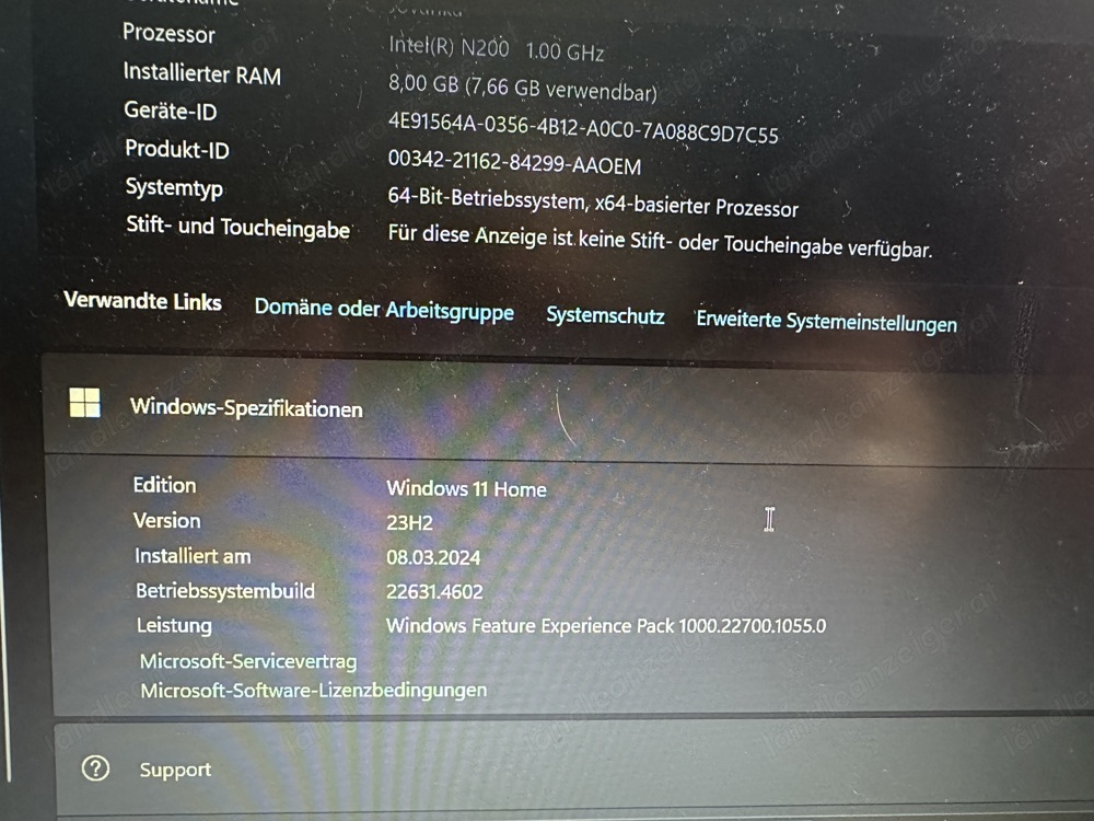 Laptop HP Neu ungebraucht