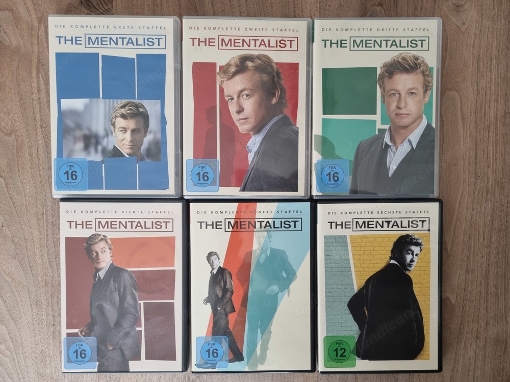 The Mentalist DVD Staffeln 1-6