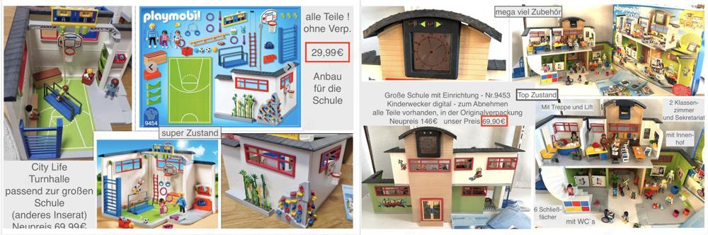 Playmobil Große Schule und Turnsaal