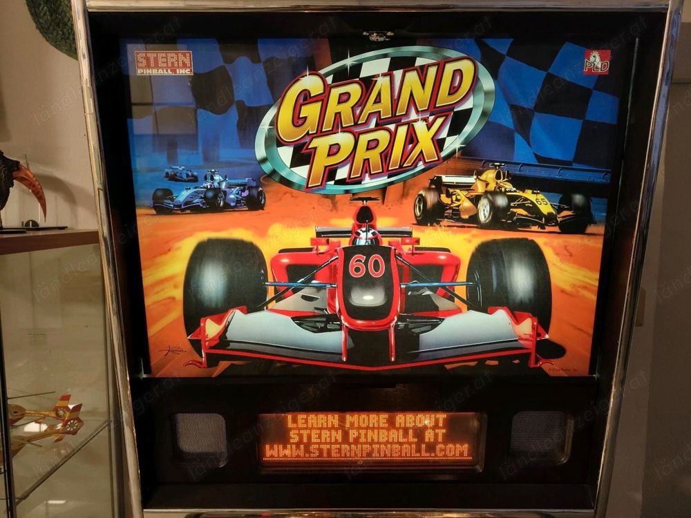 Stern - Grand Prix - Pinball  Flipper  Spielautomat