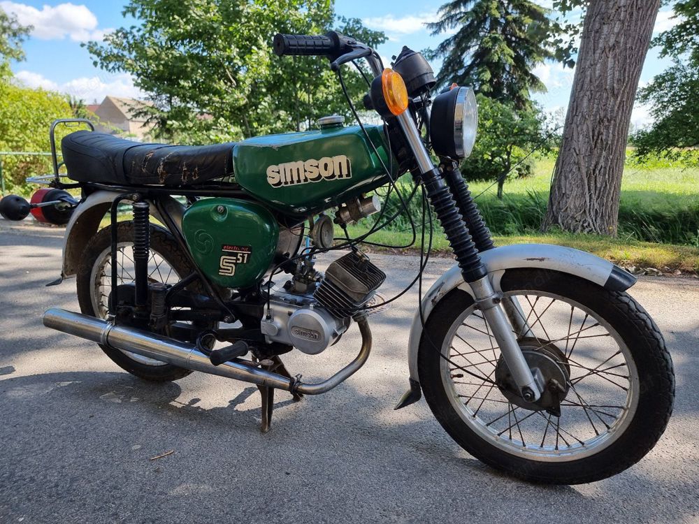 Simson S51 4 Gang mit neuem Motor