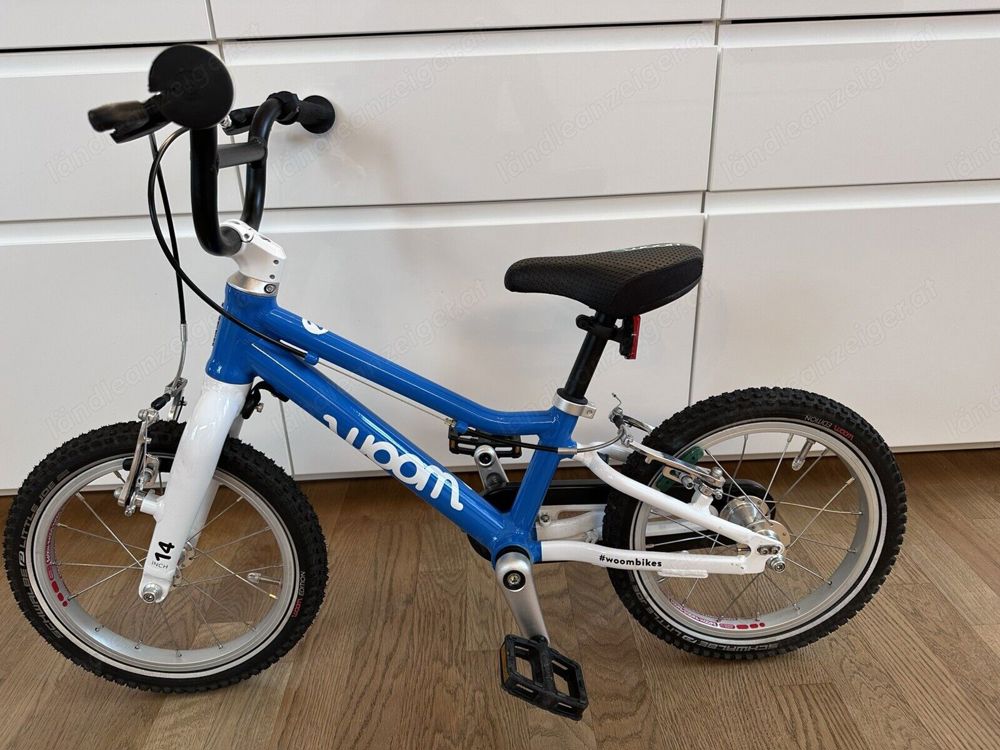 Woom Original 2 Kinderfahrrad Neuwertig!! 14" blau