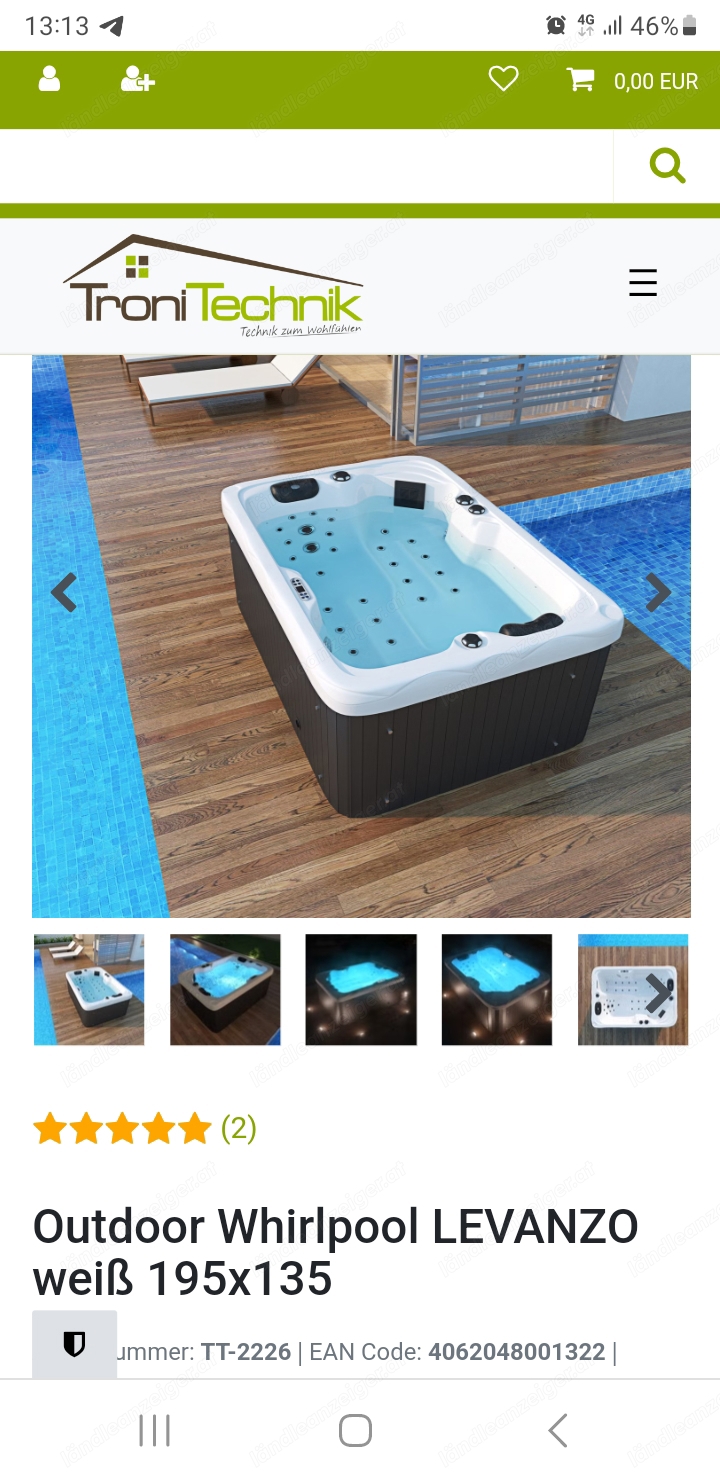 Outdoor Whirlpool 