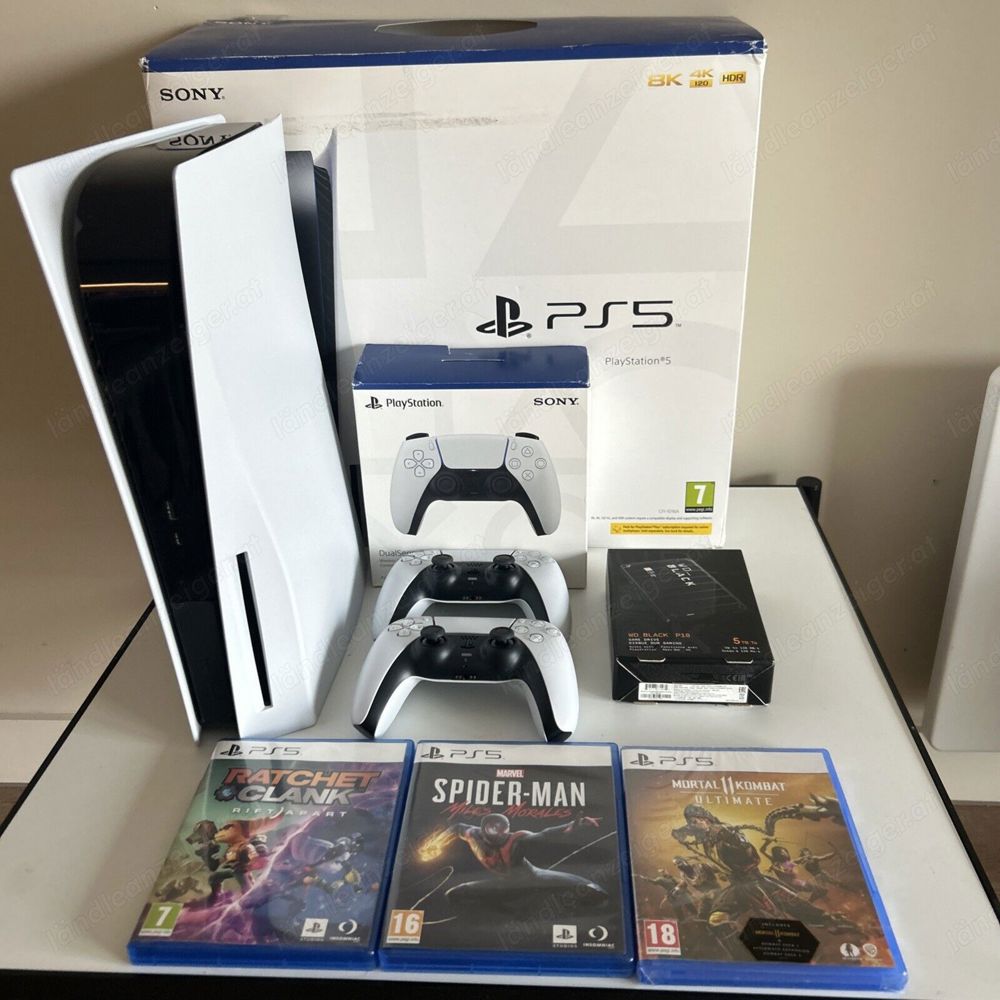 PlayStation 5 ;1000gb+ 02-Controller 