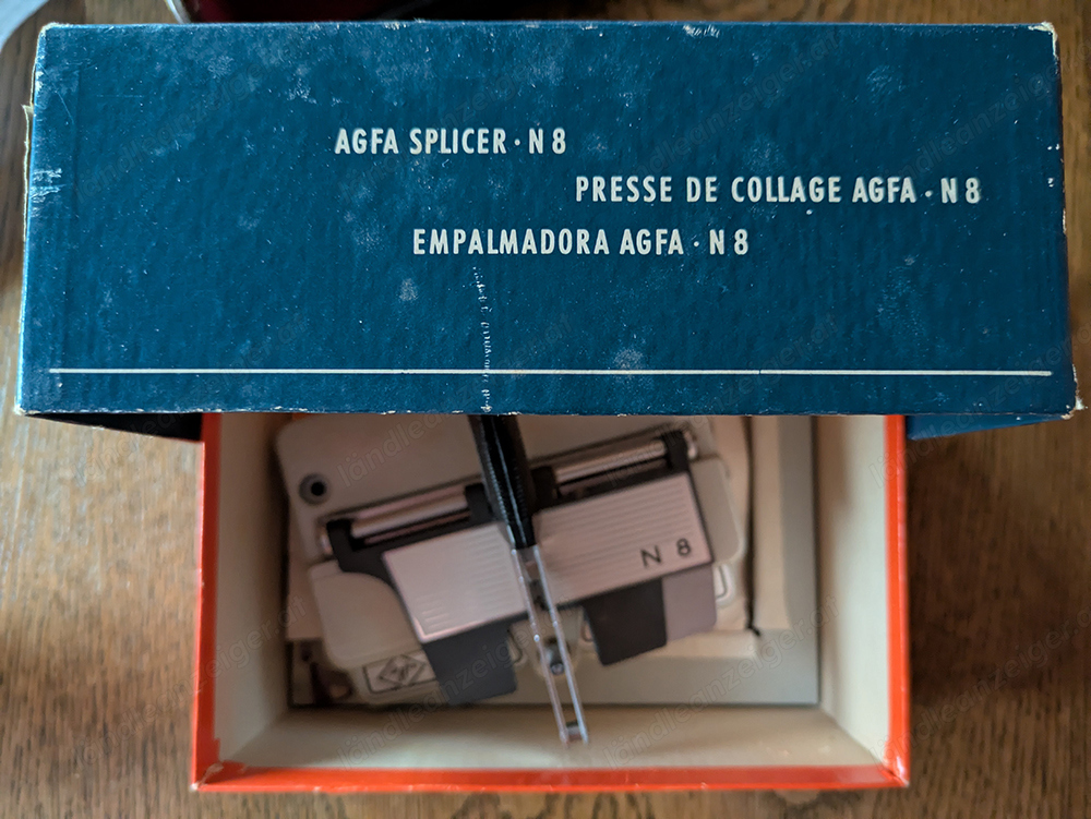 Agfa N8 Klebepresse Filmpresse 