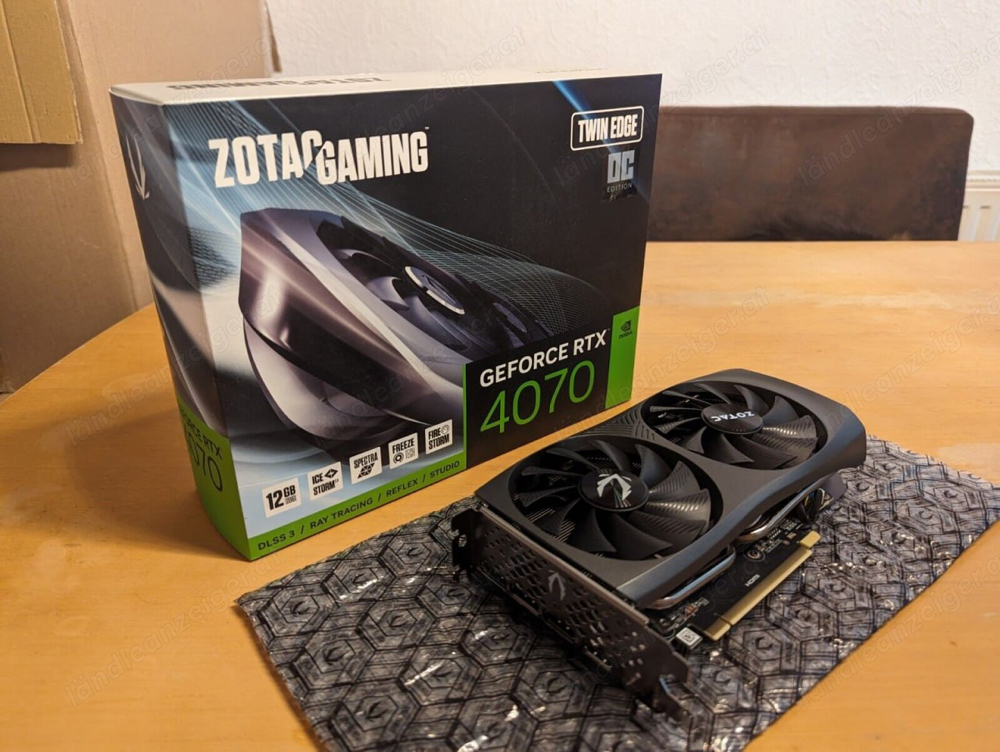 Zotac vga RTX4070 12GB Twin Edge OC