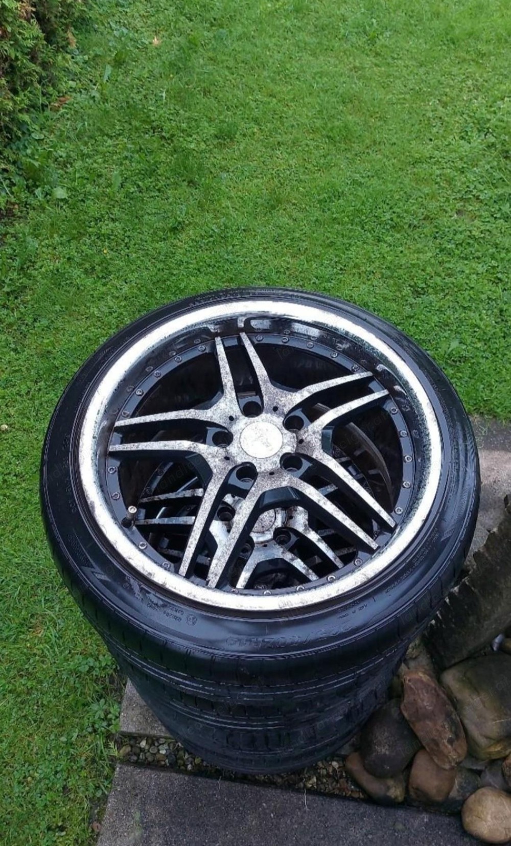 BMW Alufelgen 19 Zoll 8 1 2J Lochkreis 5x112, ET38 mit Reifen