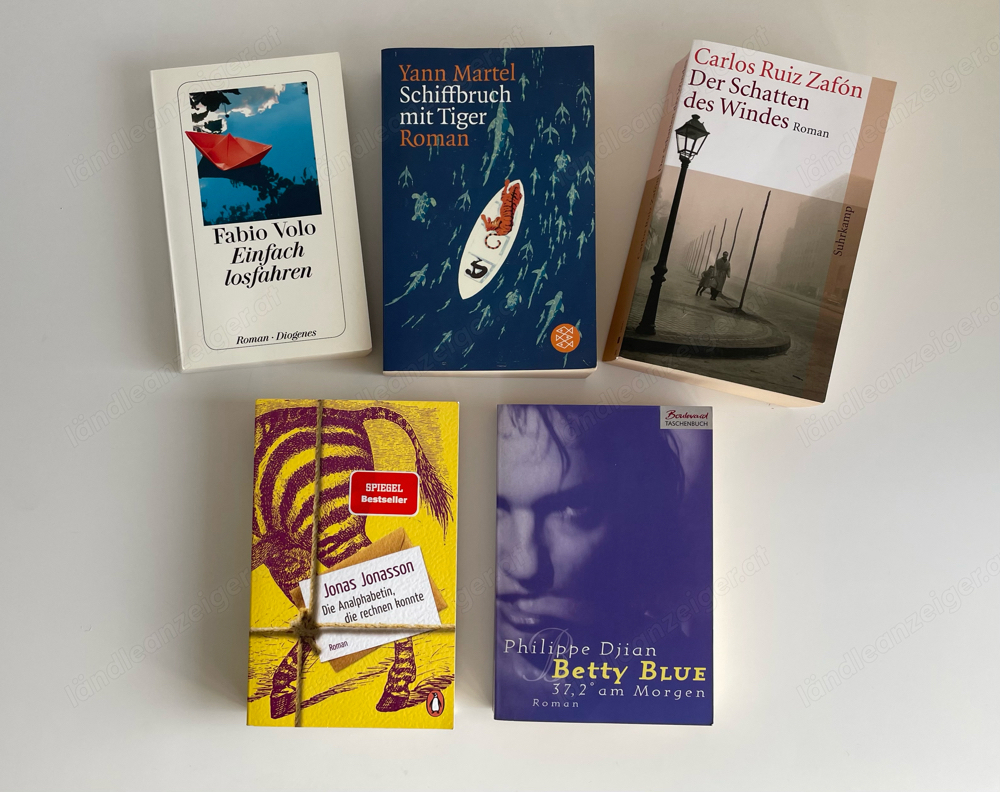 *GESAMTPREIS 15 Euro* Bücherset Sammlung Literatur Deutsche Romane