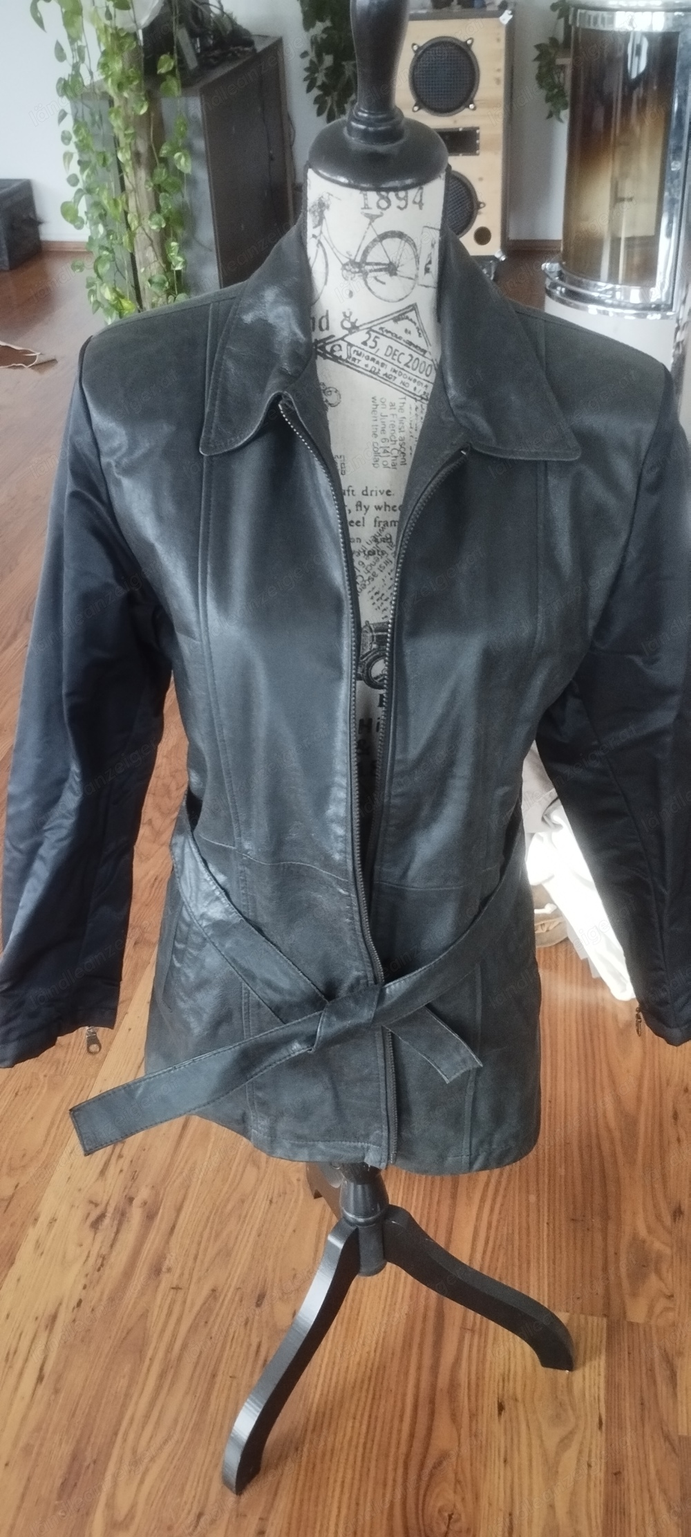 S.Oliver Jacke mit Leder Gr 38 wie Neu