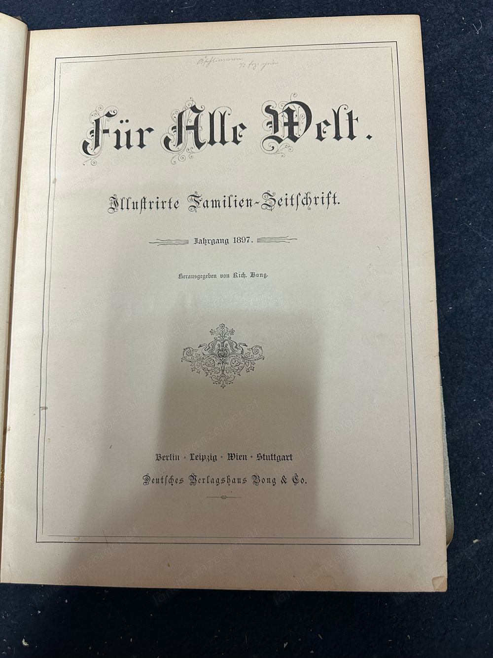 Sammelband 1897