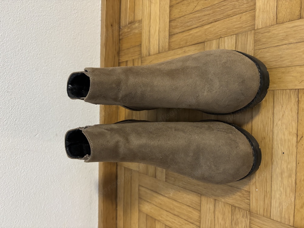 Stiefelette braun Größe 36