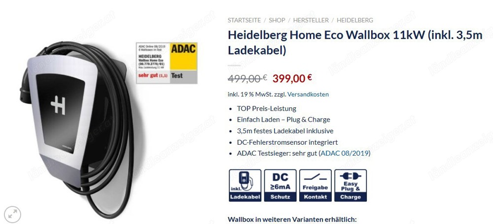 Heidelberg Home Eco Wallbox