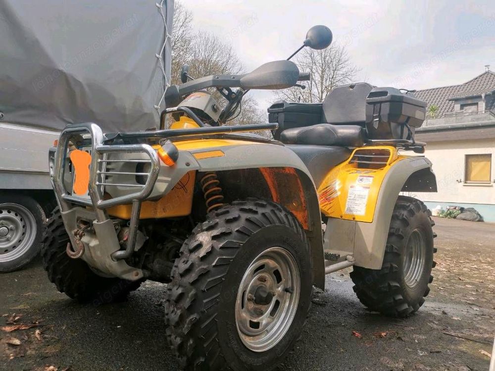 BOMBARDIER Rotax 650 Quest XT 4x4 mit AHK 2 Quad 