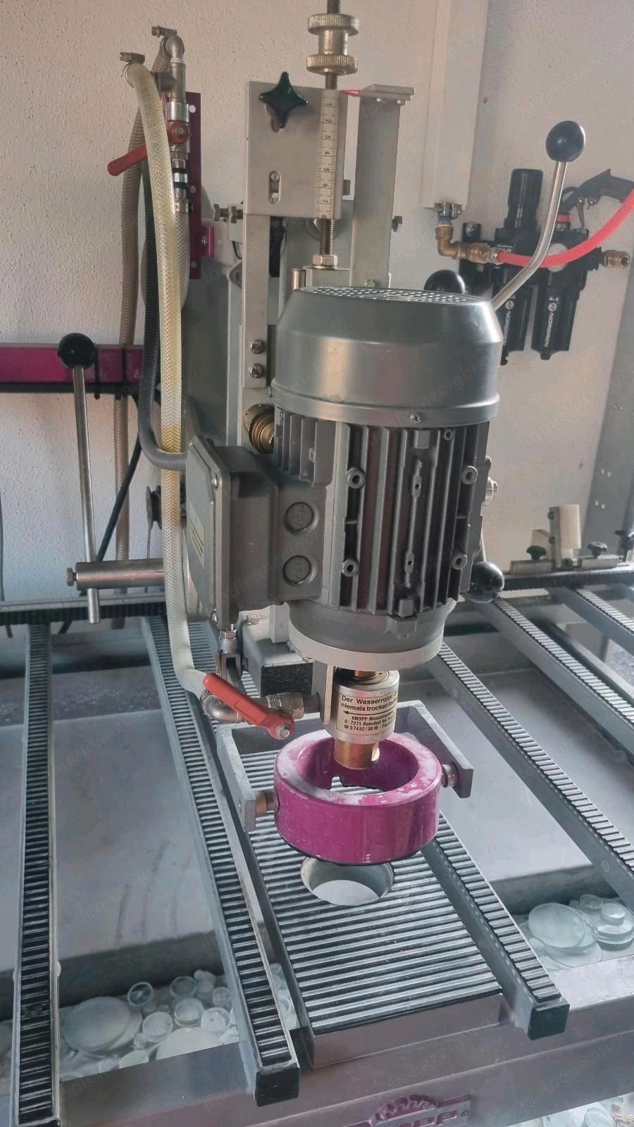 Knopp Bohrmaschine Glasbohrmaschine Doppelseitig