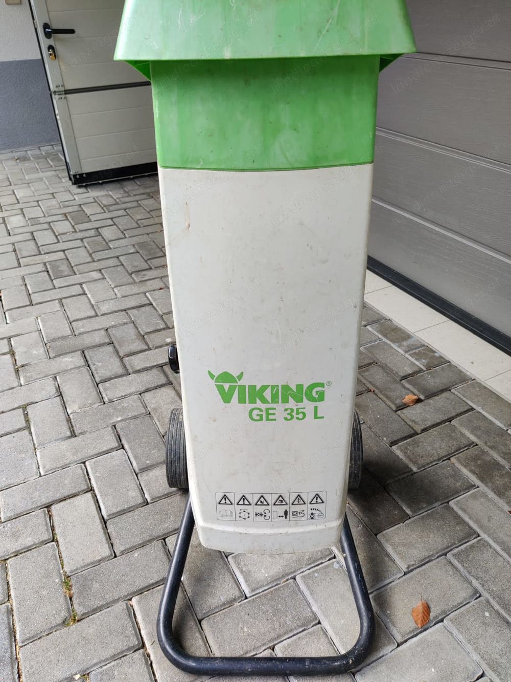 Viking Häcksler, defekt