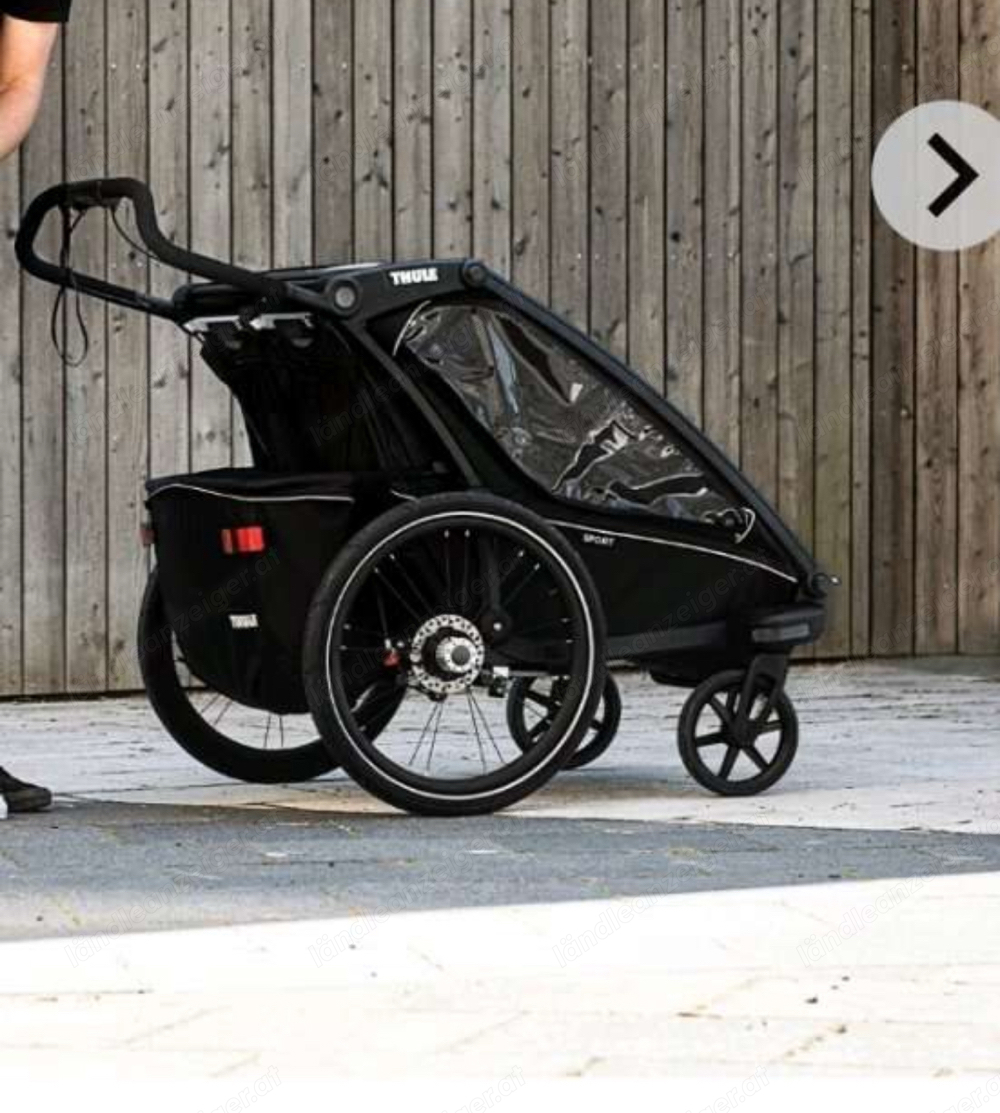  Thule Chariot 2   Kiki    Fahrradanhänger für Kinder   Kinder Rad Anhänger 