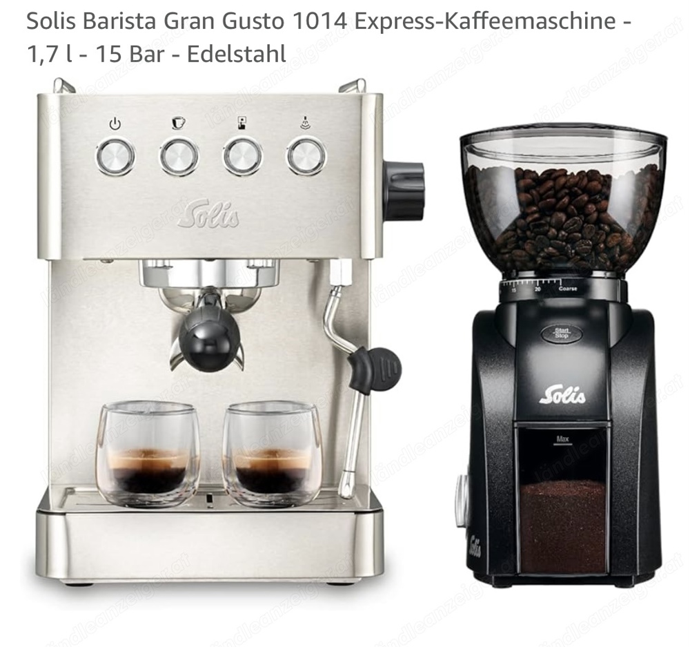 Kaffeemühle Solis Scala Zero Static