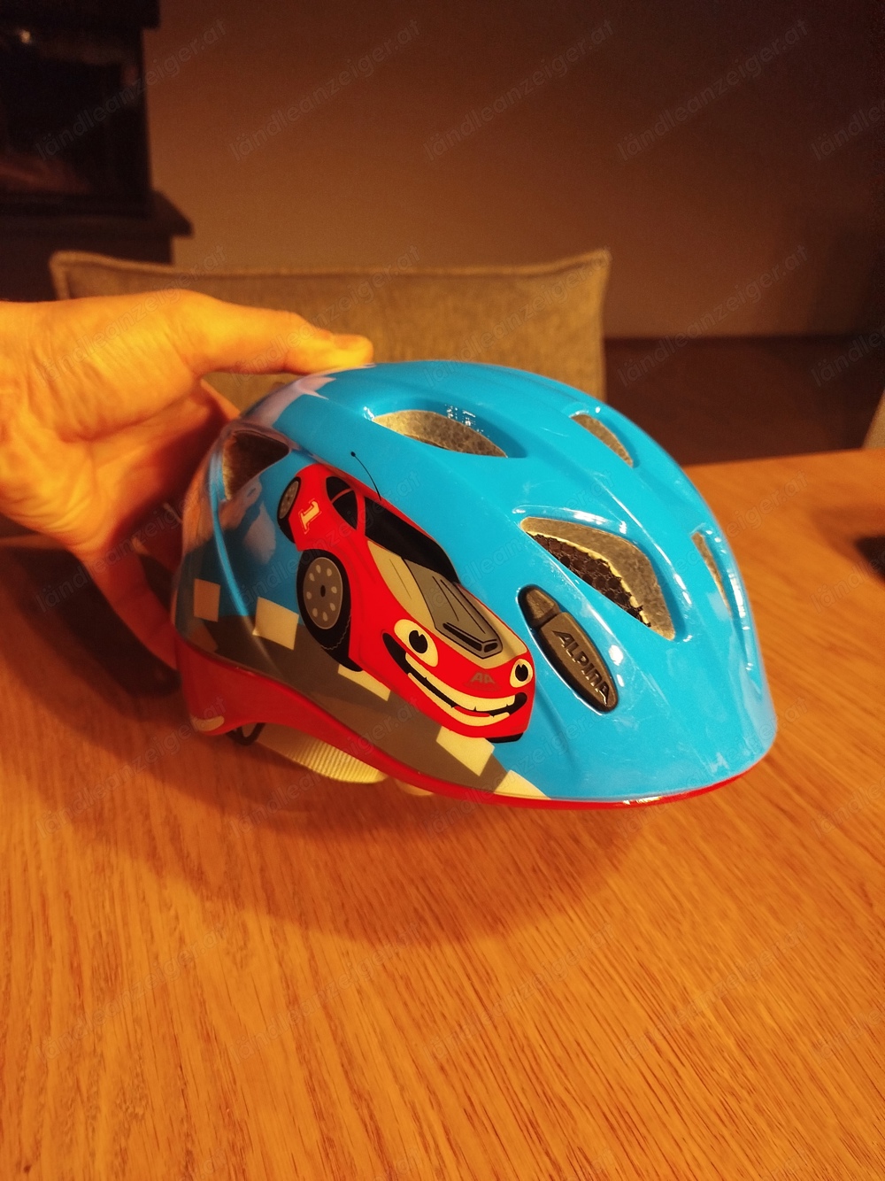 Kinder Fahrradhelm Cars Größe 47-51cm