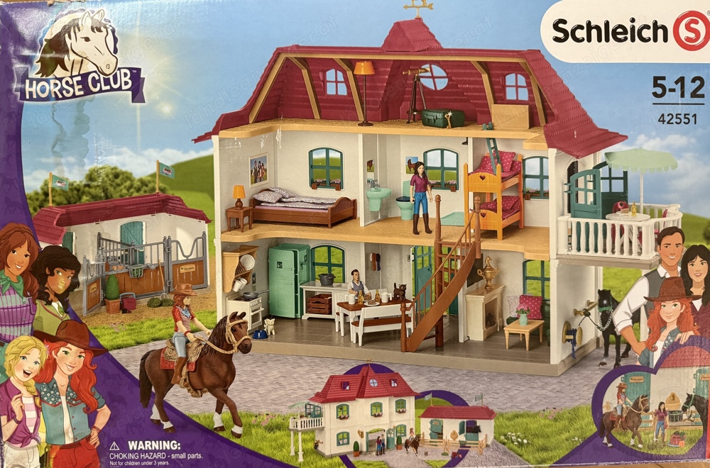 Schleich Horse Club Haus und Stall