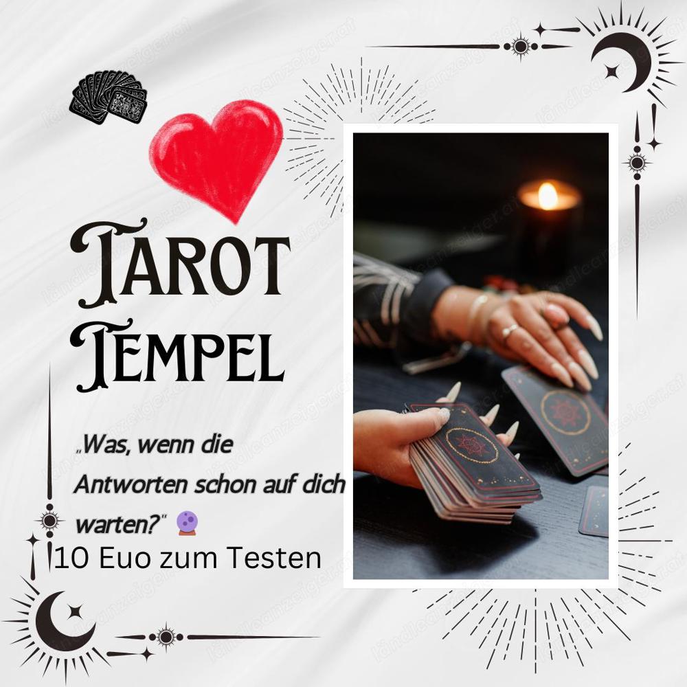   Tarot-Tempel: Jetzt 10   sichern   Präzise Kartenlegung online 