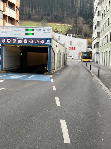 Tiefgaragenplatz Bahnhofcity Feldkirch