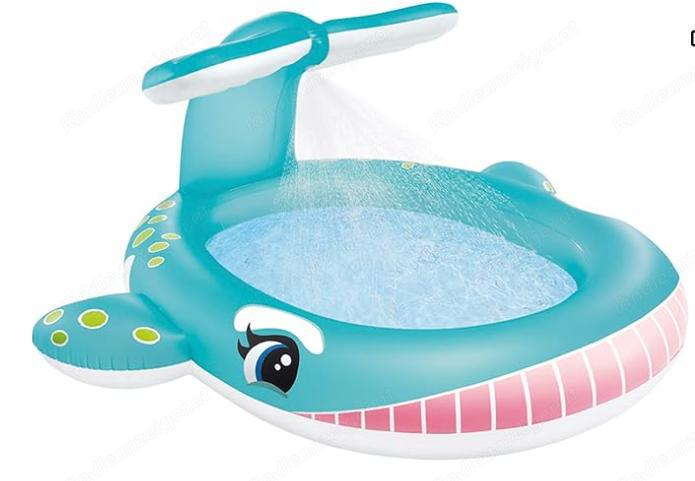 ZU VERSCHENKEN: Zwei INTEX Baby und Kinderpools mit Aufblastieren