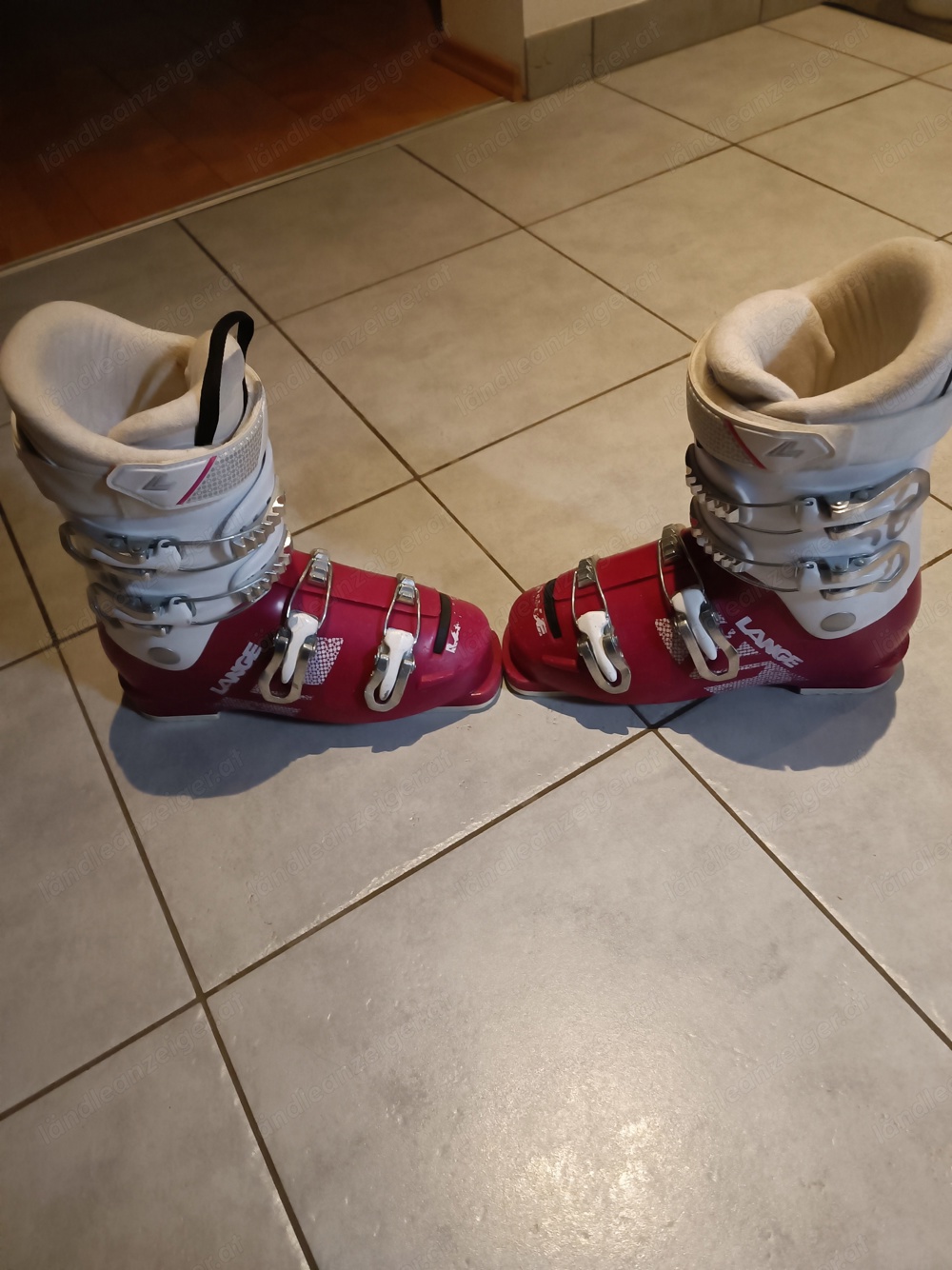 Lange Ski Schuhe 