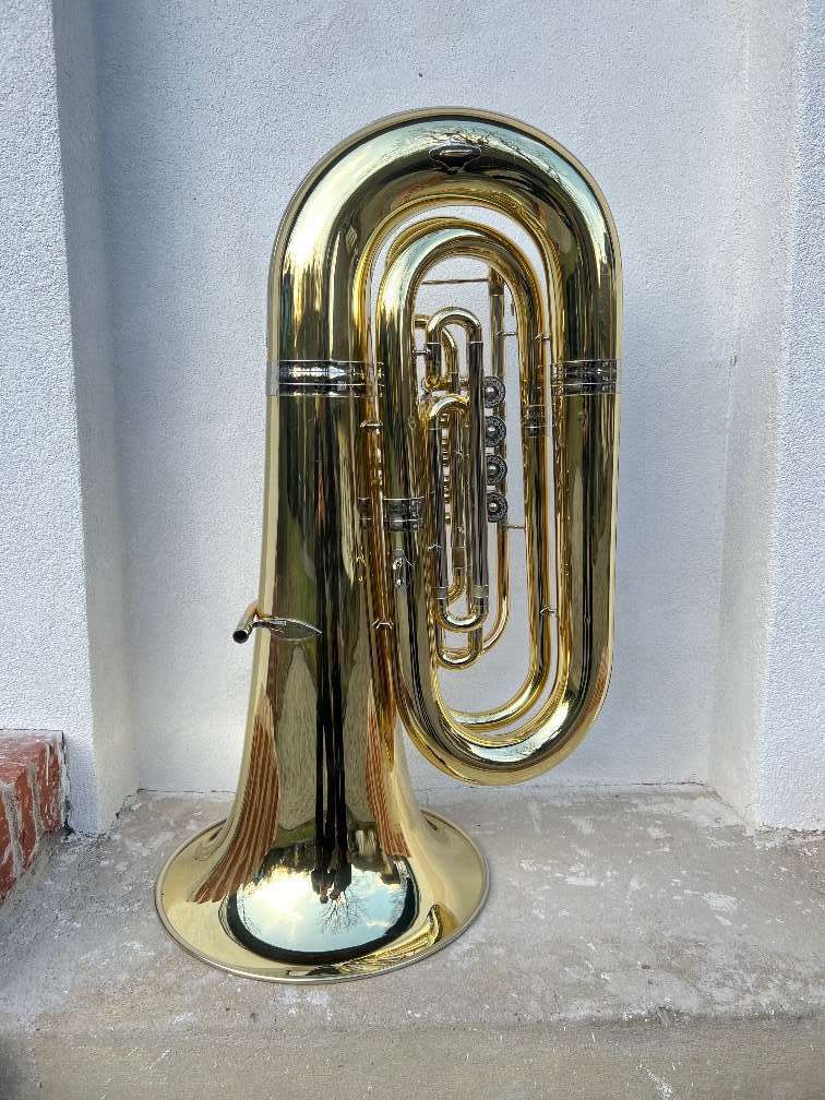 B&S GR51 44 Bb Tuba mit Gigbag + Mundstück 