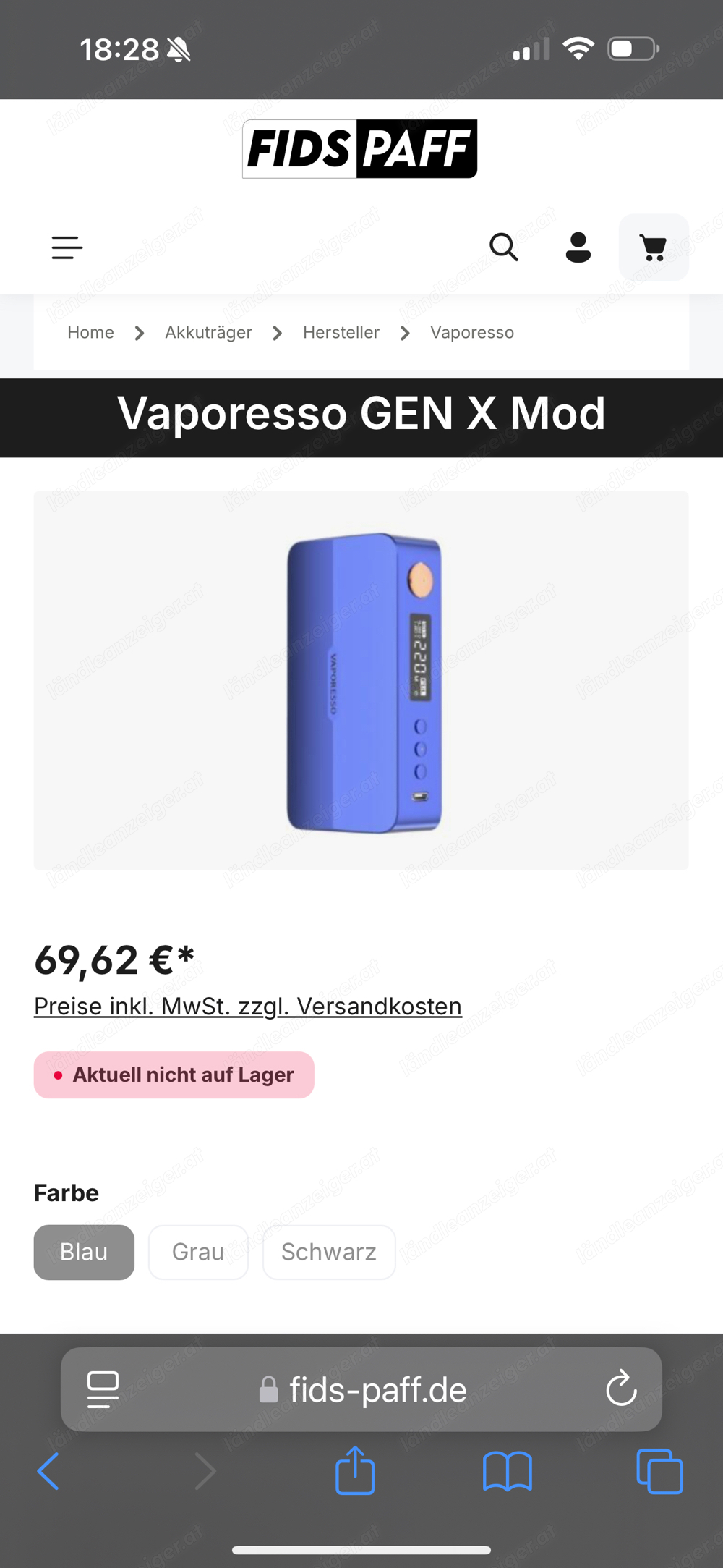 Vaporesso GEN X Mod