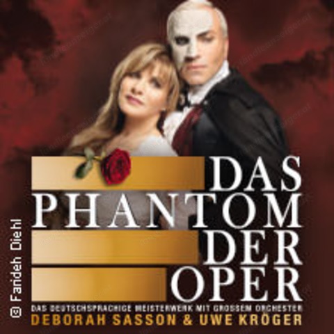 2 Karten für das Phantom der Oper in der Festspielhalle Bregenz am 6.2.2 Uhr