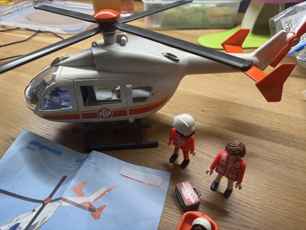 Playmobil Rettungshubschrauber 6686