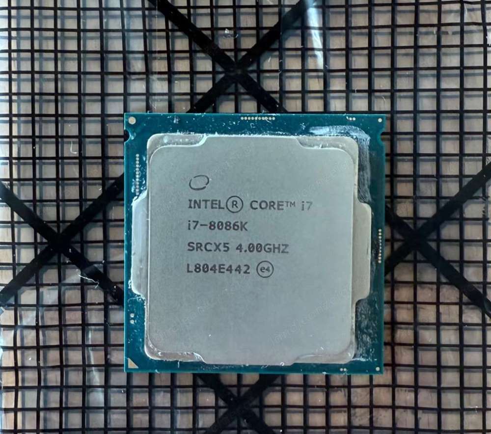 Intel Core i7-8086k Limited Edition CPU 6x 4.00GHz