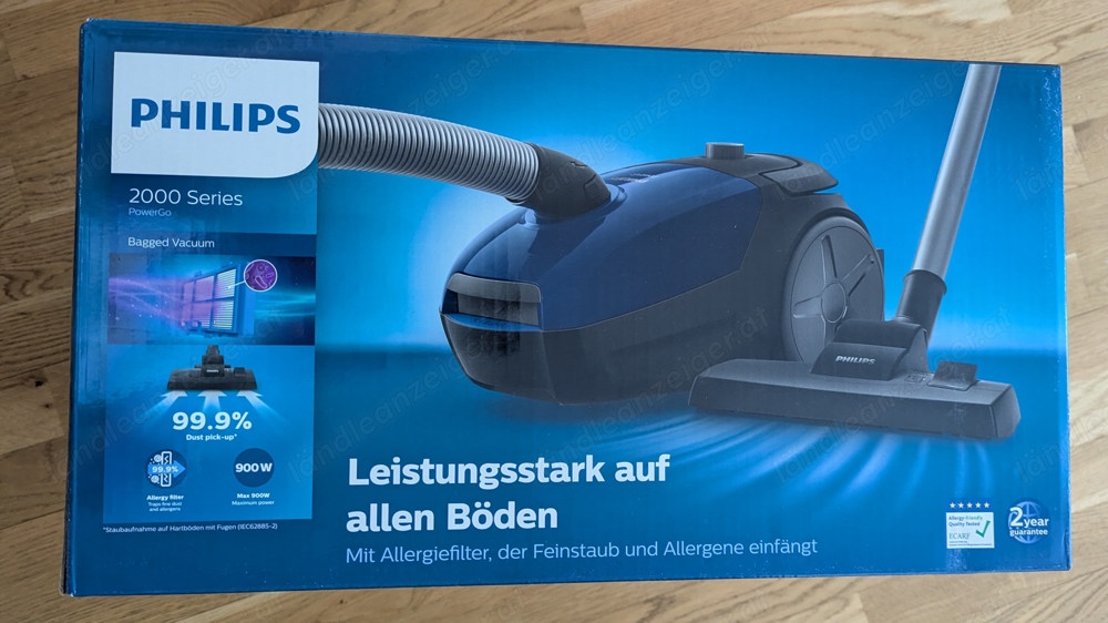 Staubsauger neuwertig Philips 900 Watt