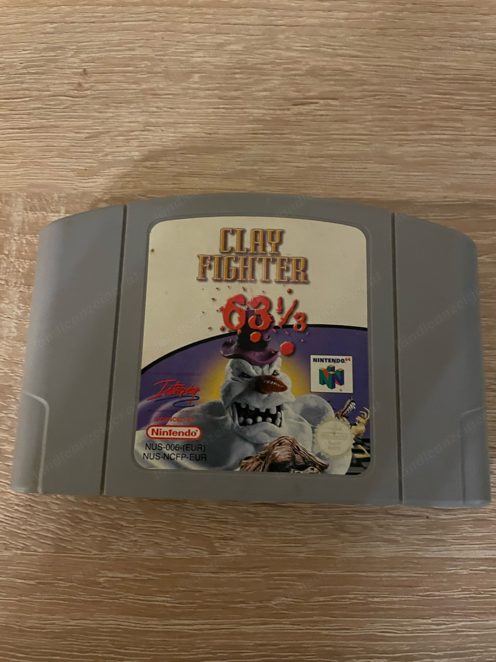 Nintendo N64 Clay Fighter