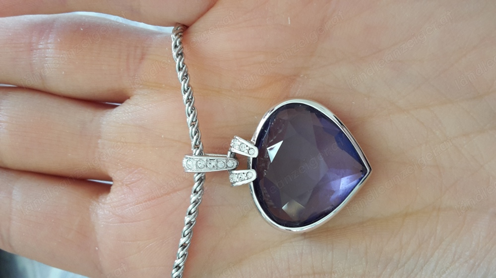 Swarovski Halskette   la "Herz des Ozeans" TITANIC