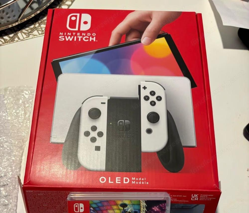 OLED Switch, wie neu, Picofly, Jailbreak. OVP