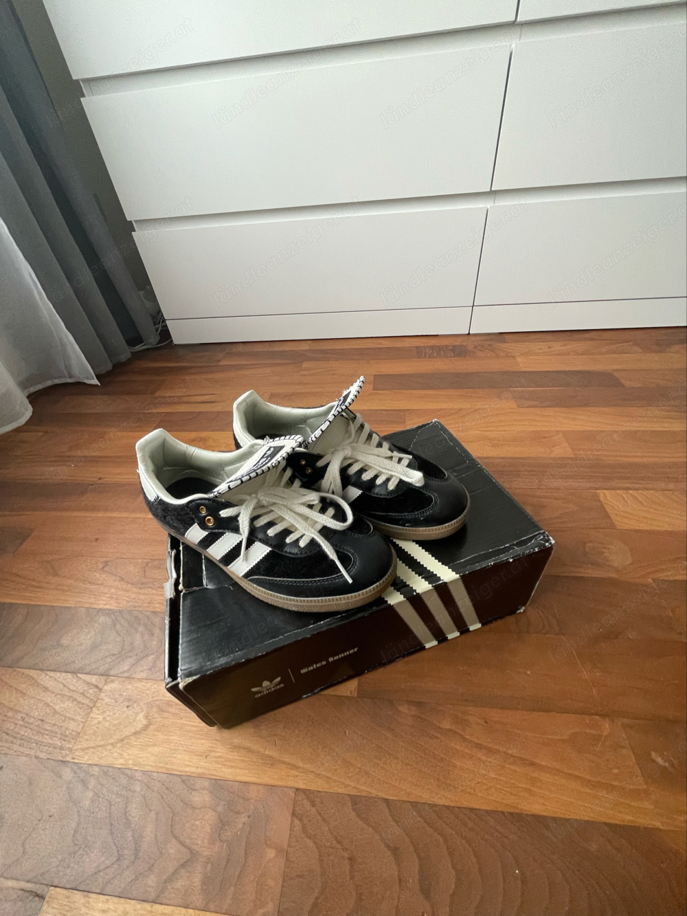 Adidas Wales Bonner Samba schwarz 