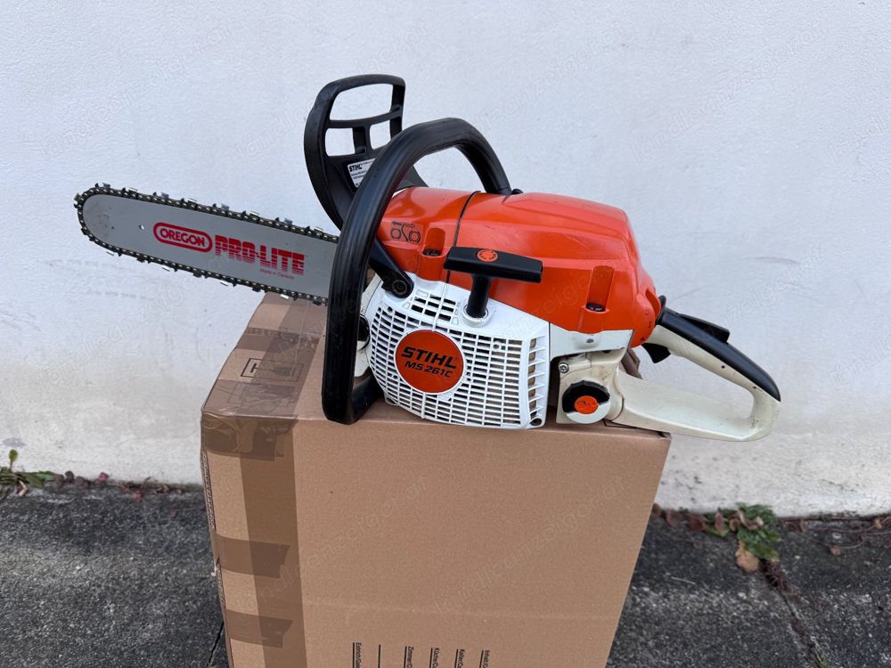 Profi Motorsäge STIHL MS 261C, Schwertläng 40cm, Buhjar 2018