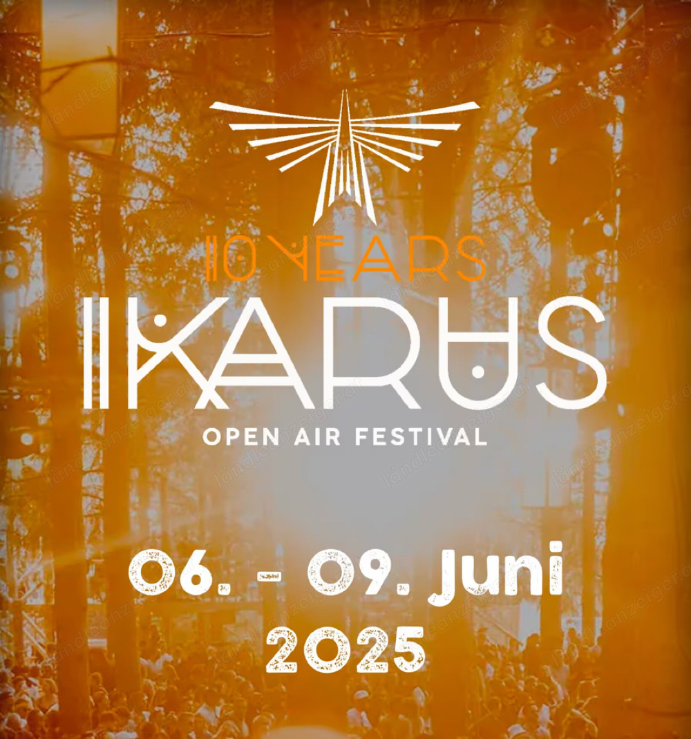 IKARUS Festival 4x Full-Weekend Ticket