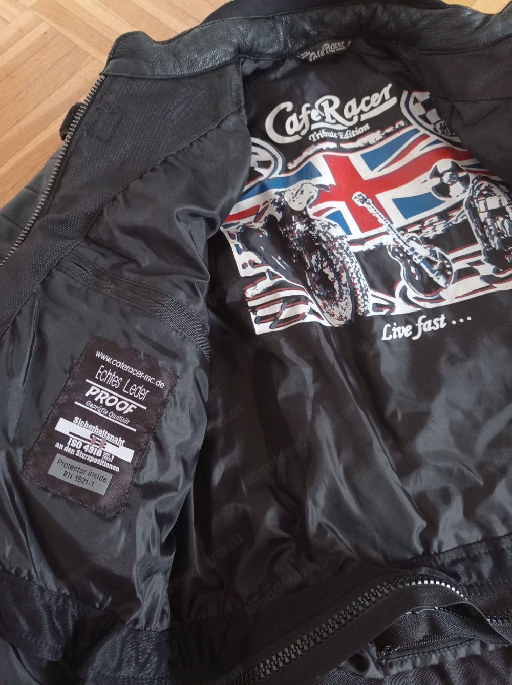 Motorradjacke Damen Gr. 38