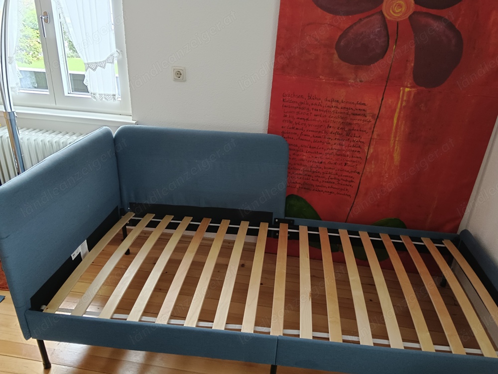 Bett BLAKULLEN 90x200cm mit Lattenrost 