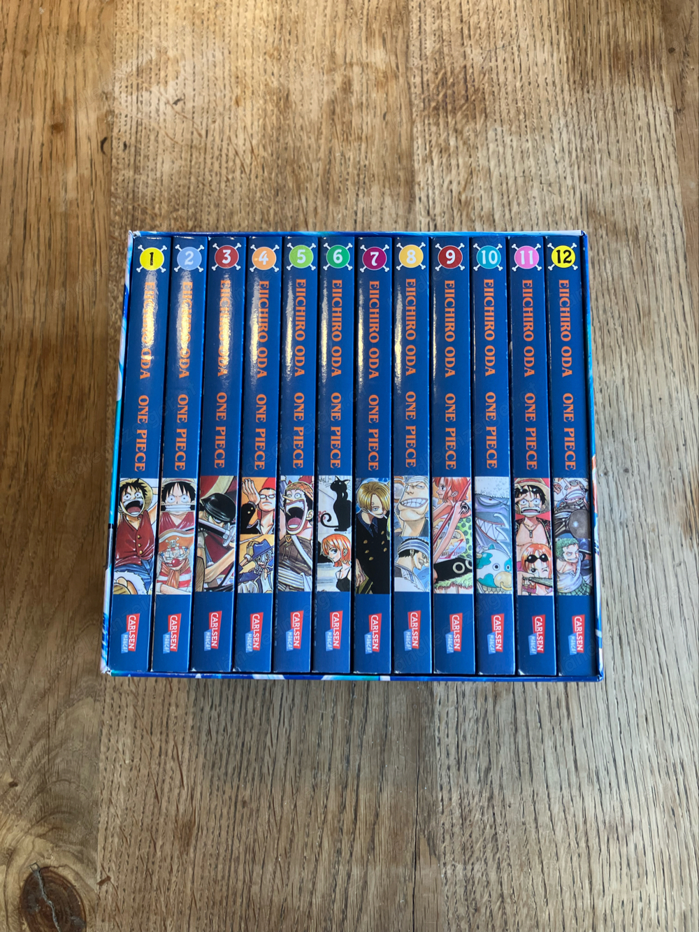 One piece manga binder 1-12 deutsch